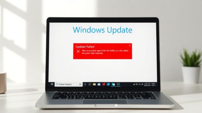 Windows Update Failed? Common Causes and Easy Fixes Explained